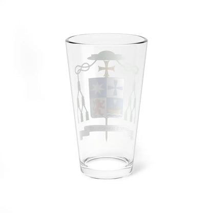 Coat of arms of Raimo Goyarrola (Finland) (Coat of Arms) Pint Glass 16oz - Go Mug Yourself