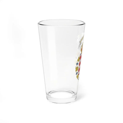Coat of Arms of Rainier III of Monaco Order of the Seraphim (Spain) (Coat of Arms) Pint Glass 16oz - Go Mug Yourself