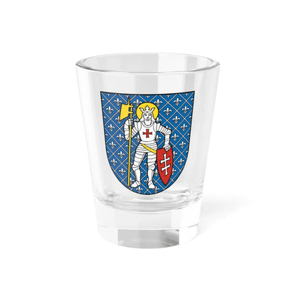 Coat of Arms of Rajec (Slovakia) (Coat of Arms) Shot Glass 1.5oz 1.5oz - Go Mug Yourself