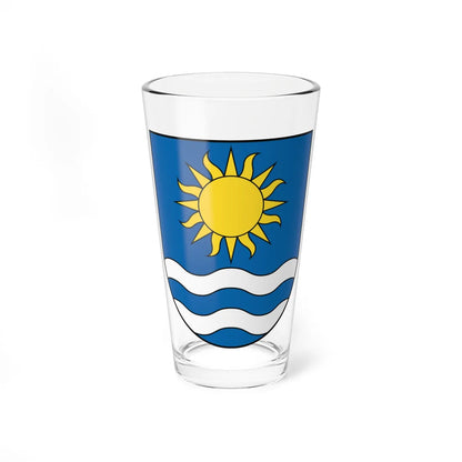 Coat of Arms of Rajecké Teplice (Slovakia) (Coat of Arms) Pint Glass 16oz 16oz - Go Mug Yourself