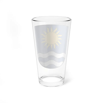 Coat of Arms of Rajecké Teplice (Slovakia) (Coat of Arms) Pint Glass 16oz - Go Mug Yourself