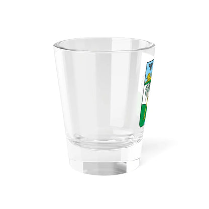 Coat of Arms of Rakitnoye rayon (Russia) (Coat of Arms) Shot Glass 1.5oz - Go Mug Yourself