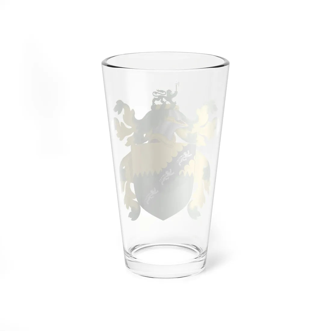Coat of Arms of Ralph Waldo Emerson (United States) (Coat of Arms) Pint Glass 16oz - Go Mug Yourself
