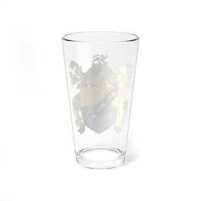 Coat of Arms of Ralph Waldo Emerson (United States) (Coat of Arms) Pint Glass 16oz - Go Mug Yourself