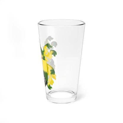 Coat of Arms of Ralph Waldo Emerson (United States) (Coat of Arms) Pint Glass 16oz - Go Mug Yourself