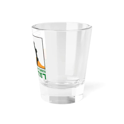 Coat of Arms of Ramat Hovav (Israel) (Coat of Arms) Shot Glass 1.5oz - Go Mug Yourself