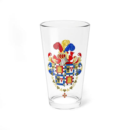 Coat of Arms of Ramón Menéndez Pidal (Spain) (Coat of Arms) Pint Glass 16oz 16oz - Go Mug Yourself