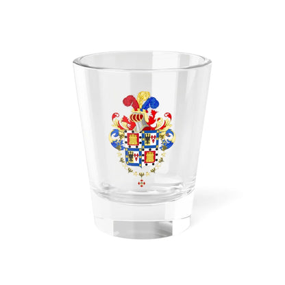 Coat of Arms of Ramón Menéndez Pidal (Spain) (Coat of Arms) Shot Glass 1.5oz 1.5oz - Go Mug Yourself