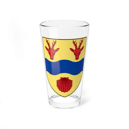 Coat of arms of Randers County (Denmark) (Coat of Arms) Pint Glass 16oz 16oz - Go Mug Yourself