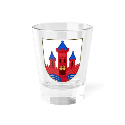 Coat of arms of Randers (Denmark) (Coat of Arms) Shot Glass 1.5oz 1.5oz - Go Mug Yourself