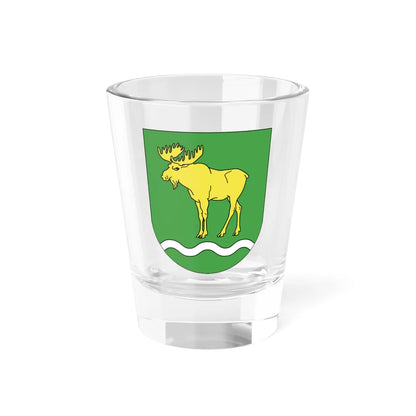 Coat of Arms of Rasony Belarus (Belarus) (Coat of Arms) Shot Glass 1.5oz 1.5oz - Go Mug Yourself