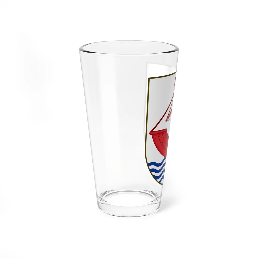 Coat of arms of Rødby (Denmark) (Coat of Arms) Pint Glass 16oz - Go Mug Yourself