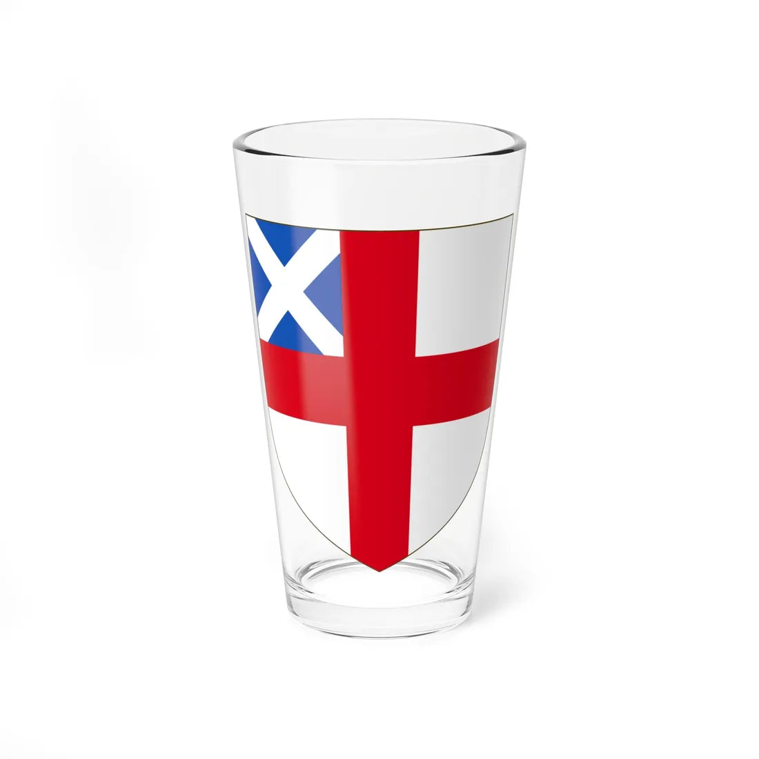 Coat of arms of Reformed Anglican Church (United Kingdom) (Coat of Arms) Pint Glass 16oz 16oz - Go Mug Yourself
