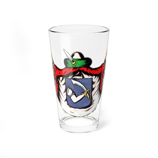 Coat of arms of Regency of Algiers 1710-1830 (Algeria) (Coat of Arms) Pint Glass 16oz 16oz - Go Mug Yourself