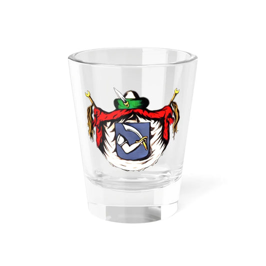 Coat of arms of Regency of Algiers 1710-1830 (Algeria) (Coat of Arms) Shot Glass 1.5oz 1.5oz - Go Mug Yourself