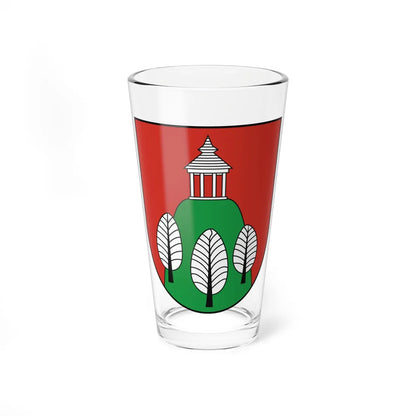 Coat of Arms of Rešov (Slovakia) (Coat of Arms) Pint Glass 16oz 16oz - Go Mug Yourself