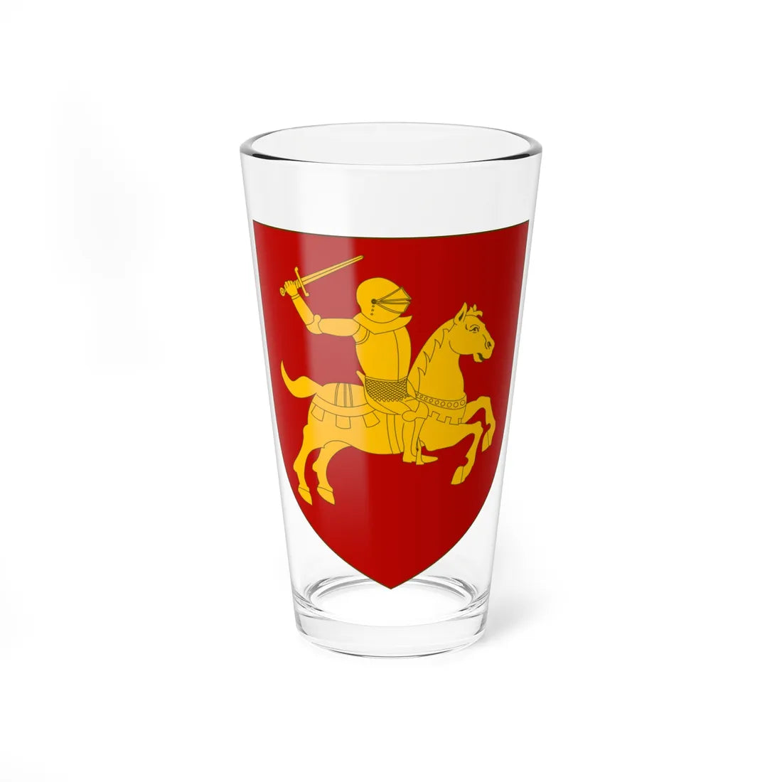 Coat of arms of Republic of Ancona (Italy) (Coat of Arms) Pint Glass 16oz 16oz - Go Mug Yourself