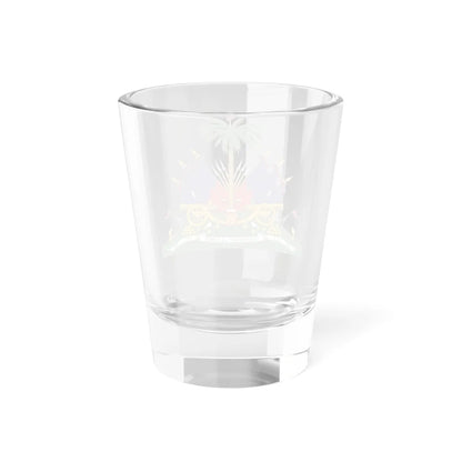 Coat of arms of Republic of Haiti 1859-1964 (Haiti) (Coat of Arms) Shot Glass 1.5oz - Go Mug Yourself