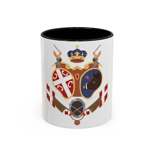 Coat of arms of Revolutionary Serbia - Accent Coffee Mug 11oz Black - Go Mug Yourself
