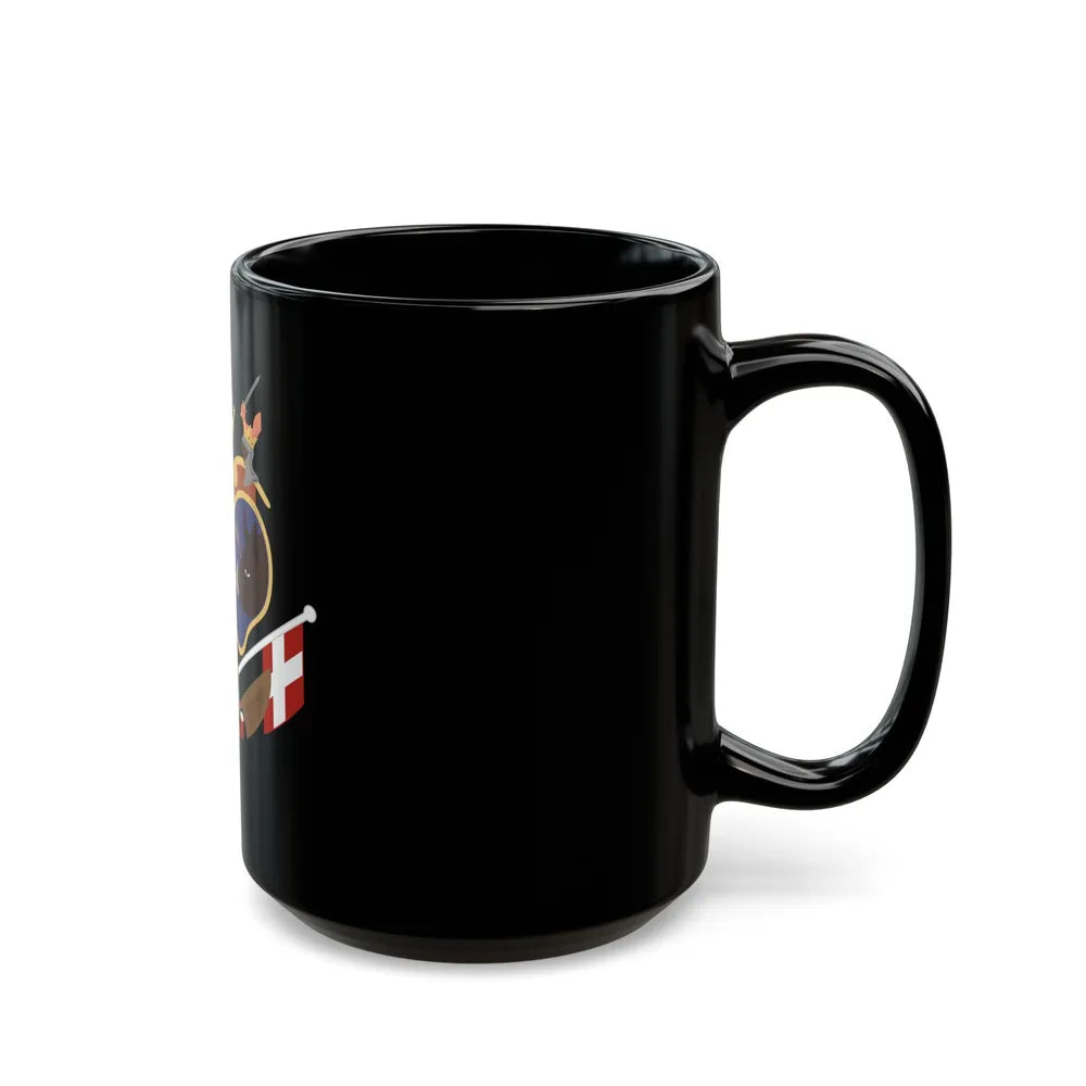 Coat of arms of Revolutionary Serbia - Black Coffee Mug-Go Mug Yourself