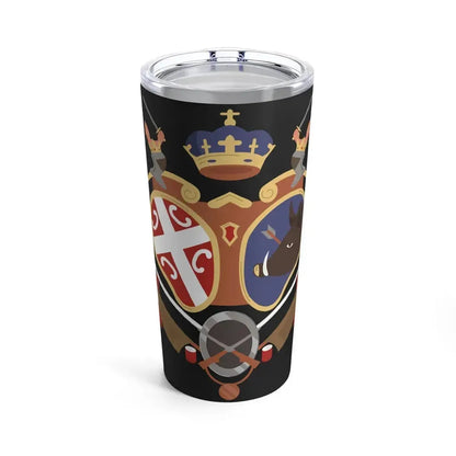 Coat of arms of Revolutionary Serbia - Tumbler 20oz 20oz - Go Mug Yourself
