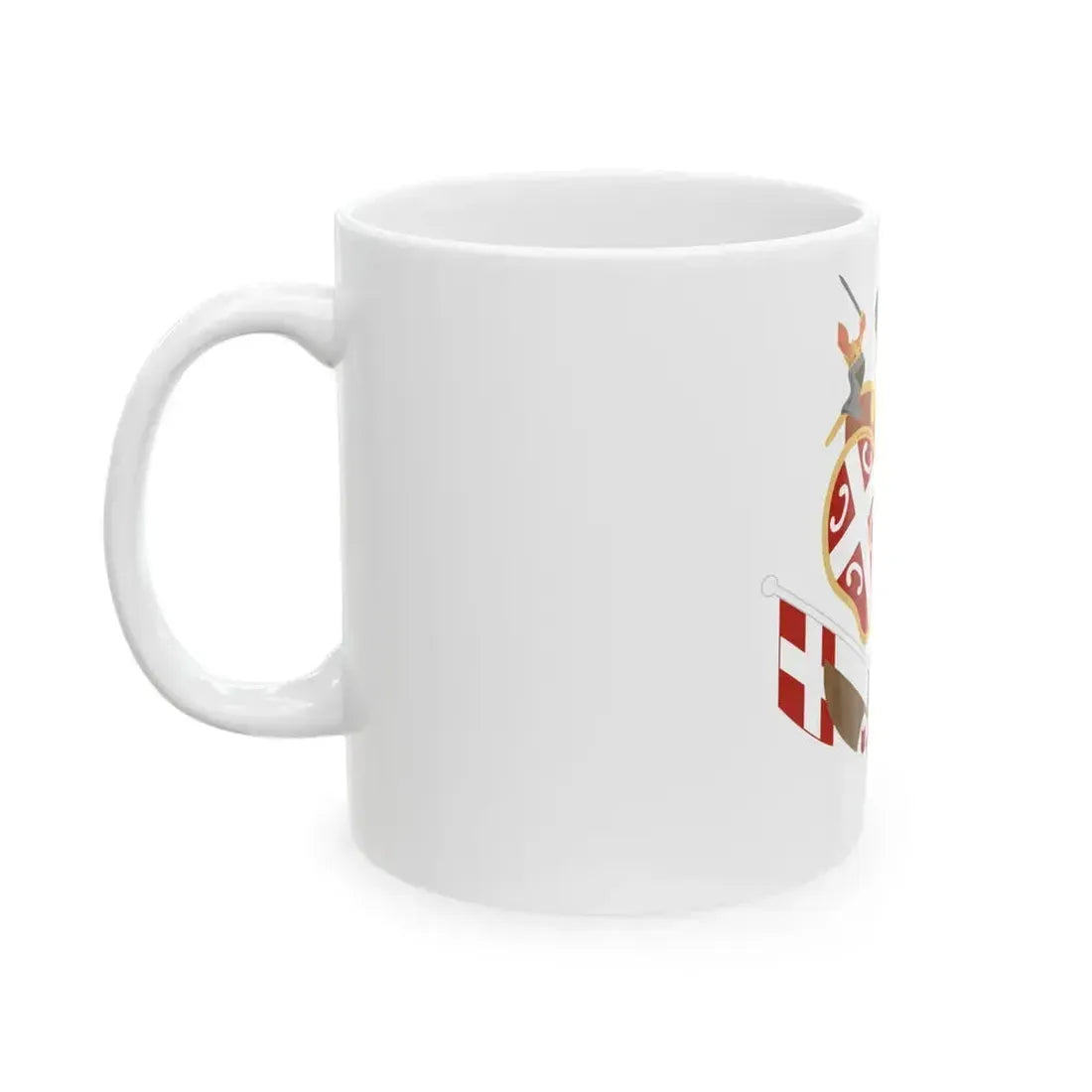 Coat of arms of Revolutionary Serbia - White Coffee Mug - Go Mug Yourself