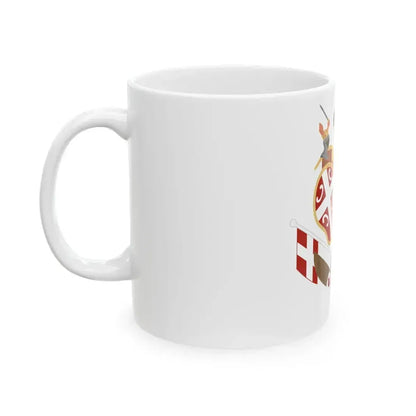Coat of arms of Revolutionary Serbia - White Coffee Mug - Go Mug Yourself