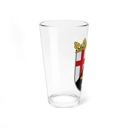 Coat of arms of Rhineland-Palatinate (Germany) (Coat of Arms) Pint Glass 16oz - Go Mug Yourself