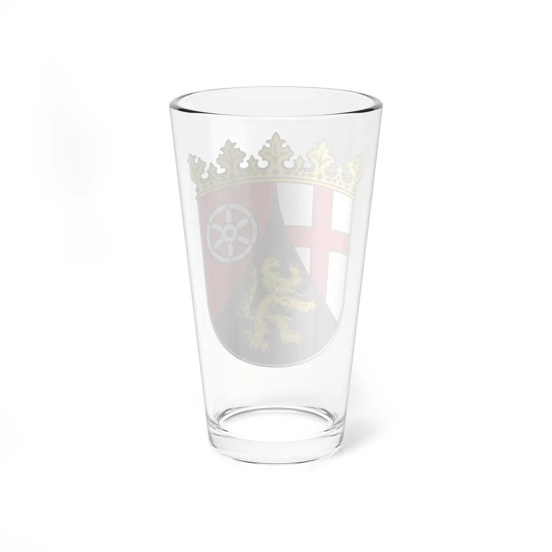 Coat of arms of Rhineland-Palatinate (Germany) (Coat of Arms) Pint Glass 16oz - Go Mug Yourself