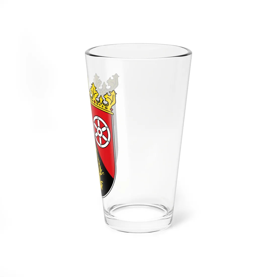 Coat of arms of Rhineland-Palatinate (Germany) (Coat of Arms) Pint Glass 16oz - Go Mug Yourself