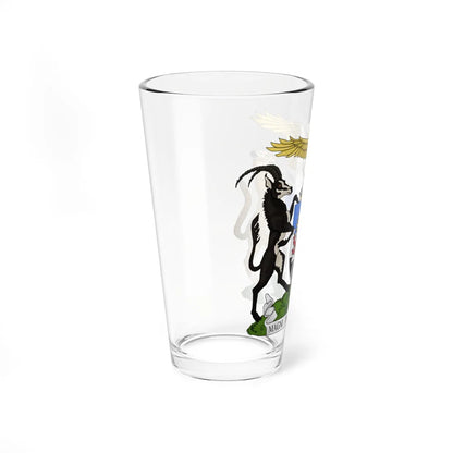 Coat of arms of Rhodesia and Nyasaland 1953-1963 (Zimbabwe) (Coat of Arms) Pint Glass 16oz - Go Mug Yourself