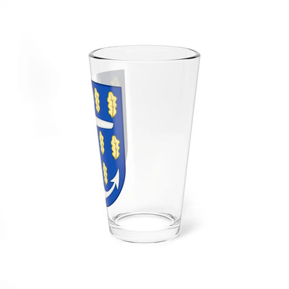 Coat of arms of Århus County1959-1970 (Denmark) (Coat of Arms) Pint Glass 16oz - Go Mug Yourself