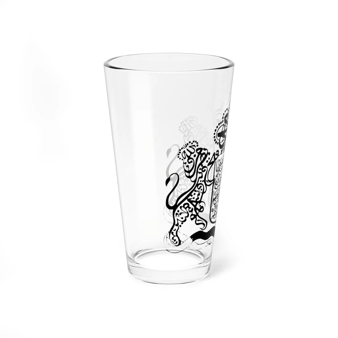 Coat of arms of Riau-Lingga Sultanate (Indonesia) (Coat of Arms) Pint Glass 16oz - Go Mug Yourself