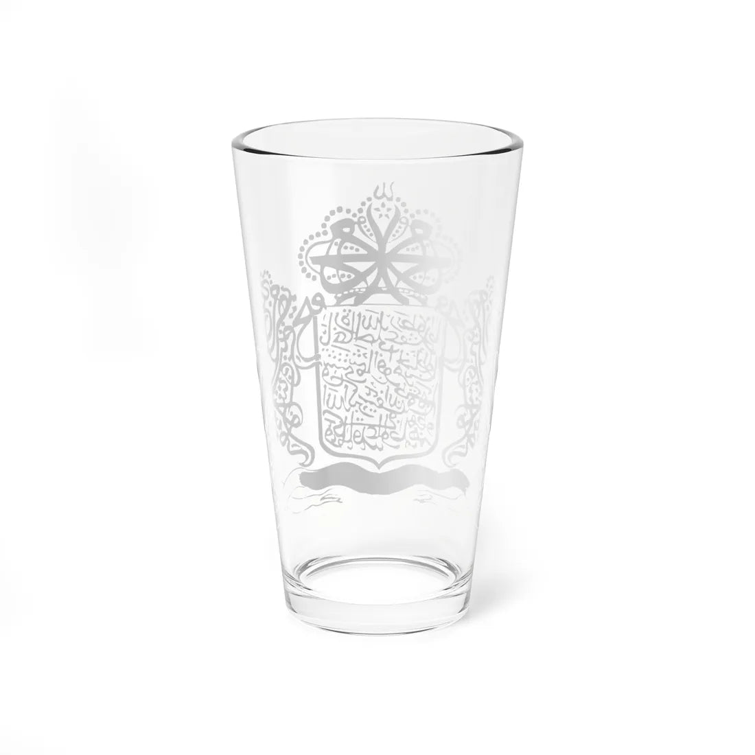 Coat of arms of Riau-Lingga Sultanate (Indonesia) (Coat of Arms) Pint Glass 16oz - Go Mug Yourself