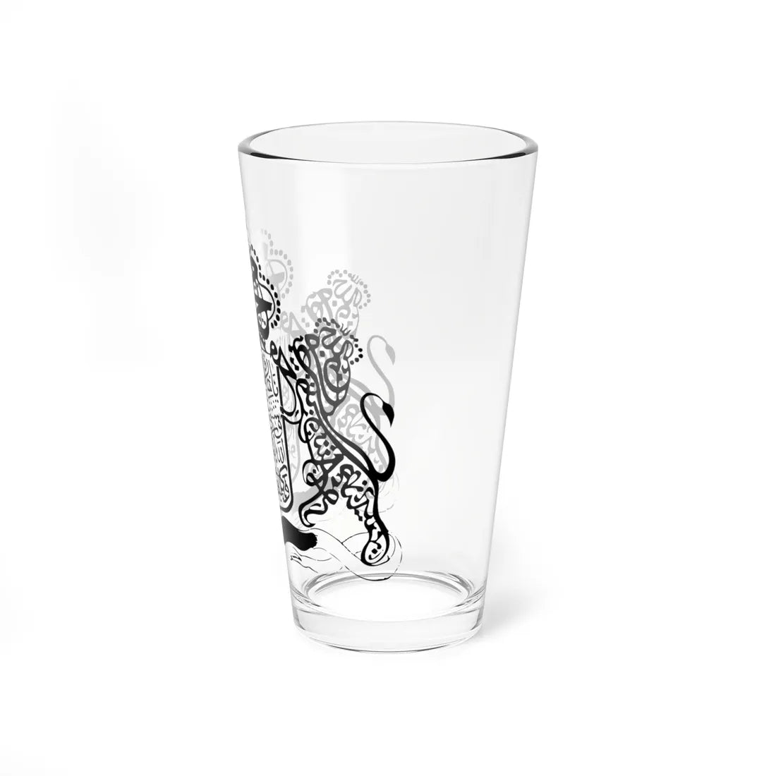 Coat of arms of Riau-Lingga Sultanate (Indonesia) (Coat of Arms) Pint Glass 16oz - Go Mug Yourself