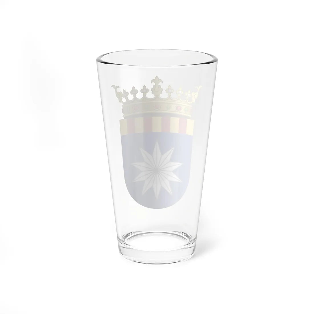 Coat of Arms of Ribera Baja del Ebro (Spain) (Coat of Arms) Pint Glass 16oz - Go Mug Yourself