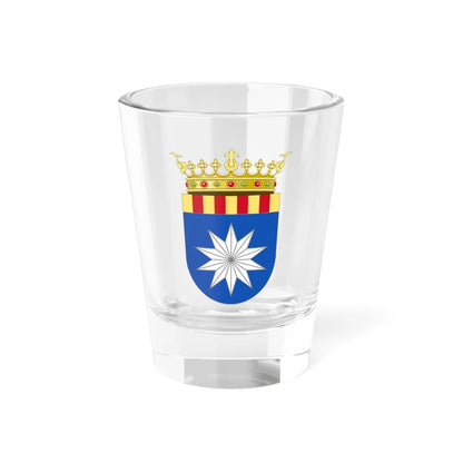 Coat of Arms of Ribera Baja del Ebro (Spain) (Coat of Arms) Shot Glass 1.5oz 1.5oz - Go Mug Yourself