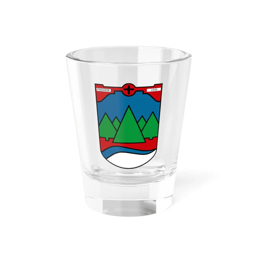 Coat of arms of Ribnik (Bosnia and Herzegovina) (Coat of Arms) Shot Glass 1.5oz 1.5oz - Go Mug Yourself