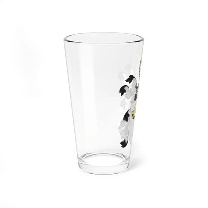 Coat of Arms of Richard Bellingham (United States) (Coat of Arms) Pint Glass 16oz - Go Mug Yourself