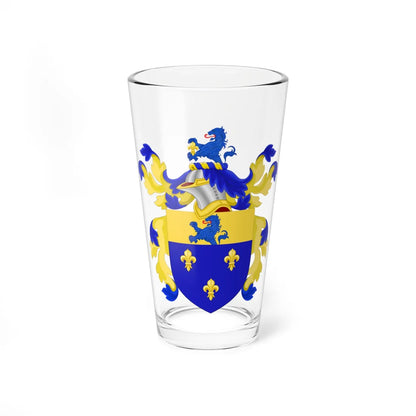 Coat of Arms of Richard Dummer (United States) (Coat of Arms) Pint Glass 16oz 16oz - Go Mug Yourself