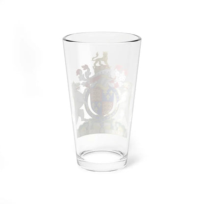 Coat of Arms of Richard III of England 1483-1485 Variant Motto 1 (England) (Coat of Arms) Pint Glass 16oz - Go Mug Yourself