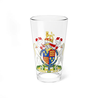 Coat of Arms of Richard III of England 1483-1485 Variant Motto 2 (England) (Coat of Arms) Pint Glass 16oz 16oz - Go Mug Yourself