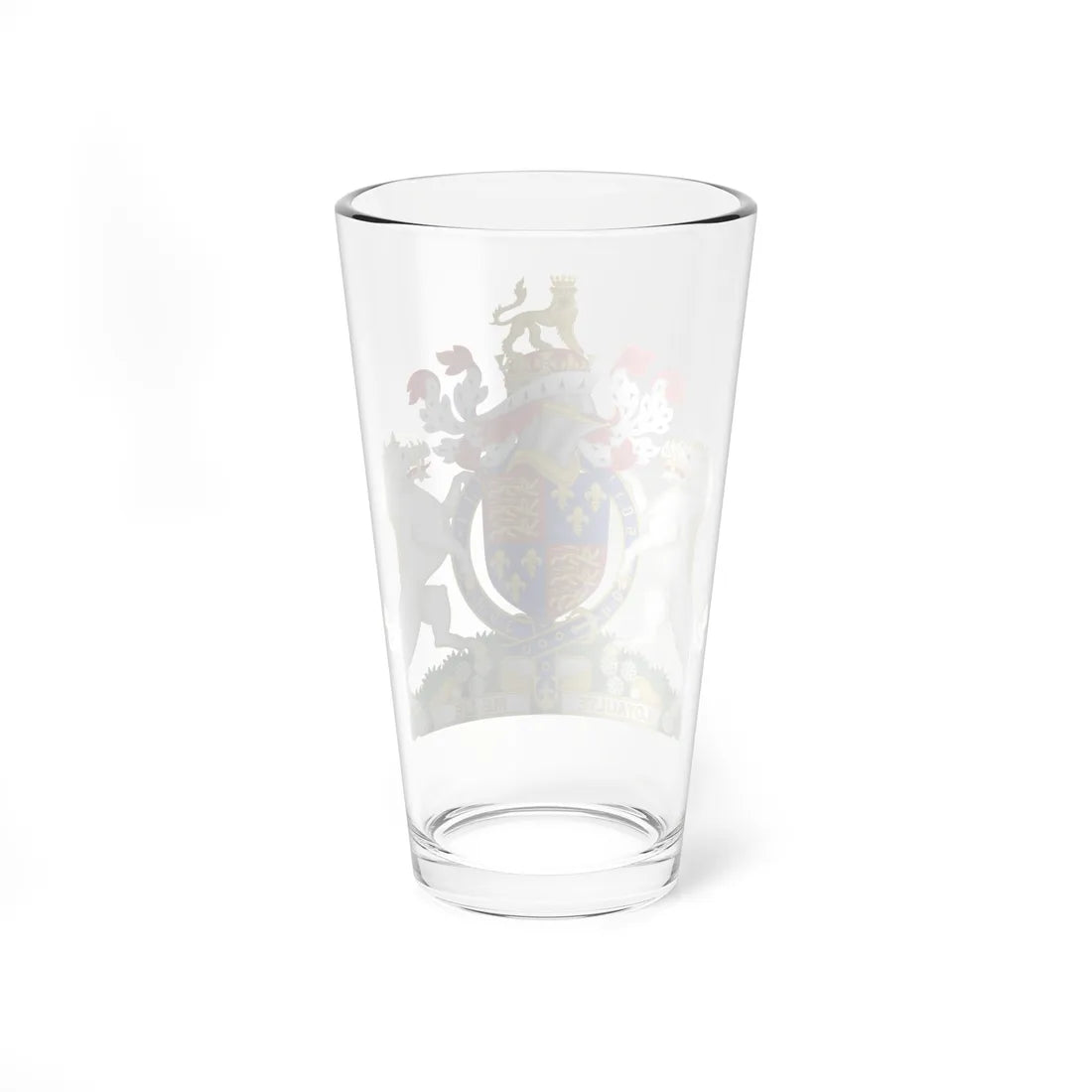 Coat of Arms of Richard III of England 1483-1485 Variant Motto 2 (England) (Coat of Arms) Pint Glass 16oz - Go Mug Yourself