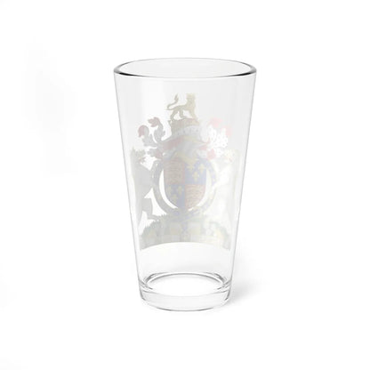 Coat of Arms of Richard III of England 1483-1485 Variant Motto 2 (England) (Coat of Arms) Pint Glass 16oz - Go Mug Yourself