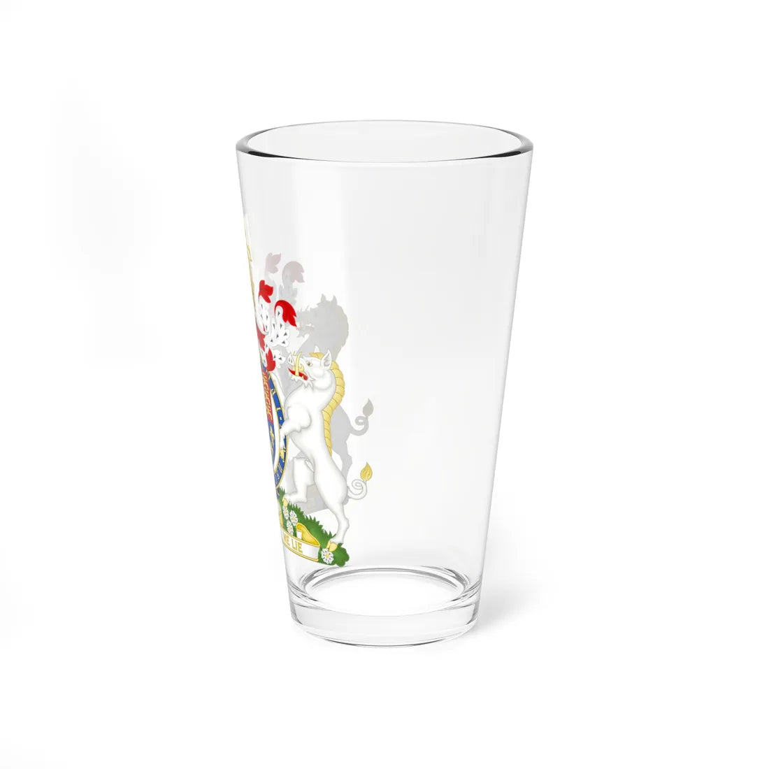 Coat of Arms of Richard III of England 1483-1485 Variant Motto 2 (England) (Coat of Arms) Pint Glass 16oz - Go Mug Yourself