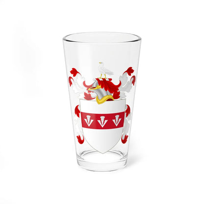 Coat of Arms of Richard Spaight (United States) (Coat of Arms) Pint Glass 16oz 16oz - Go Mug Yourself