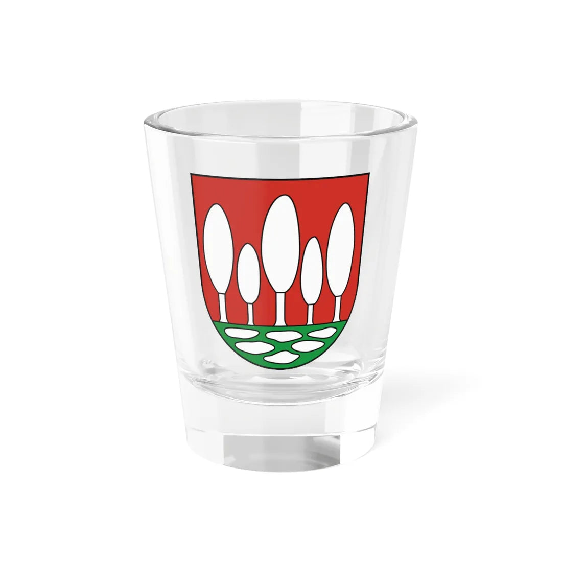Coat of Arms of Richvald (Slovakia) (Coat of Arms) Shot Glass 1.5oz 1.5oz - Go Mug Yourself