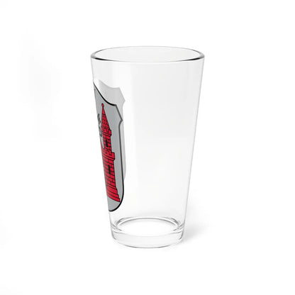 Coat of Arms of Riga small (Latvia) (Coat of Arms) Pint Glass 16oz - Go Mug Yourself