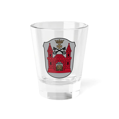Coat of Arms of Riga small (Latvia) (Coat of Arms) Shot Glass 1.5oz 1.5oz - Go Mug Yourself
