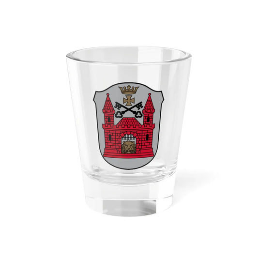 Coat of Arms of Riga small (Latvia) (Coat of Arms) Shot Glass 1.5oz 1.5oz - Go Mug Yourself